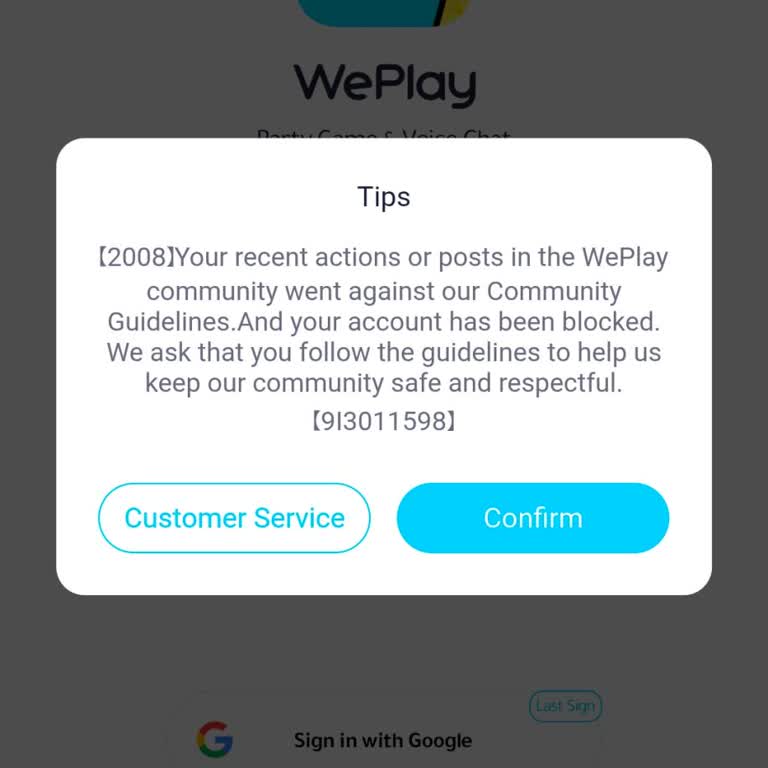 WePlay Suspended My Account for Content Posted by Someone Else