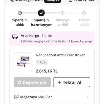 N11'de Yanıltıcı Stok Bilgisi Ve Geri Ödeme Talebi