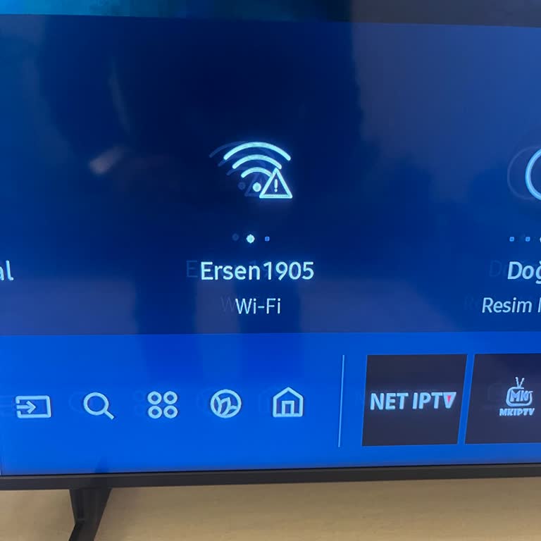 Samsung 55AU8000 Televizyonumda İnternet Bağlantısı Sorunu
