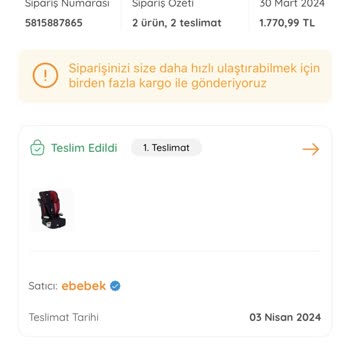 Joie Elevate Oto Koltuğu 9-36 Kg İddiasına Uymayan Boyut Ve Emniyet Sorunları