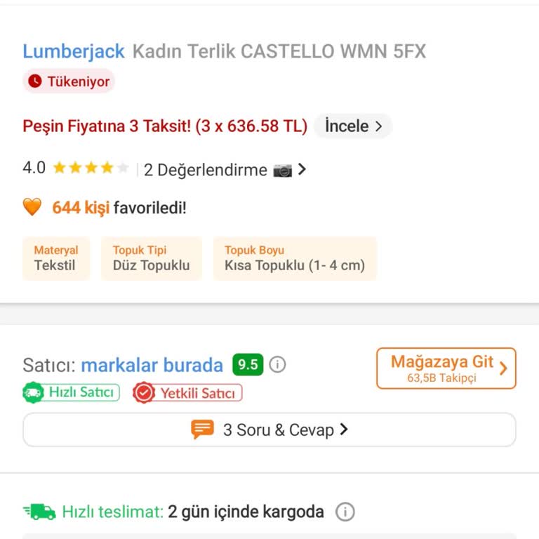 Trendyol Yanlış Kargo Gönderdi Ve Şube Değişikliği Talebim Reddedildi