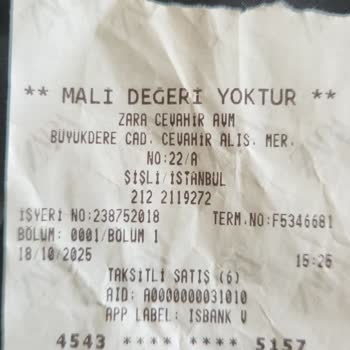 Zara Montunda Kol Tüylenmesi Ve Tiftiklenmesi Nedeniyle Değişim Talebi