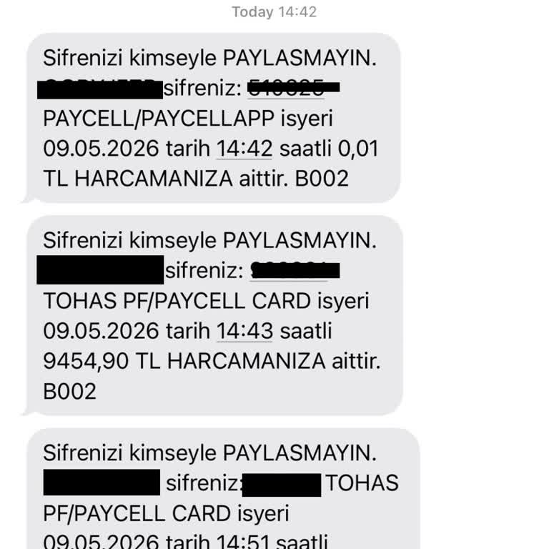 Turkcell Paycell'i Taklit Eden Telefonla Para Çekildi