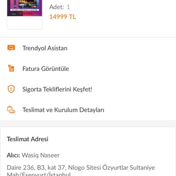 Teslim Edilmeyen Televizyon İçin 14.999 TL İade Talebi