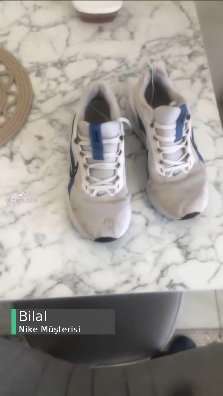 Nike Aldığım Ayakkabının Yenisinin Gönderilmesini İstiyorum! videonun kapak resmi