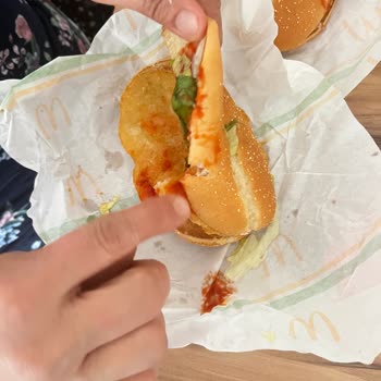 McDonald's Pursaklar Siparişi Hatalı Ve Özensiz, İade Talebi