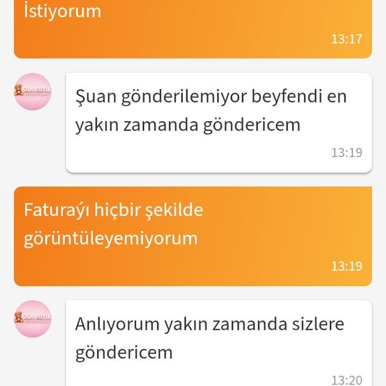Ürün İadesinde Sürekli Reddedilme Ve Fatura Teslim Edilmemesi