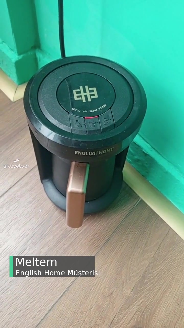 English Home Turk Kahve Makine Arızası videonun kapak resmi