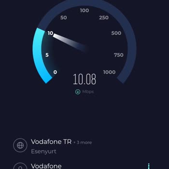 Vodafone 4.5G Hız Düşüklüğü Ve Zayıf Sinyal İstanbul’da