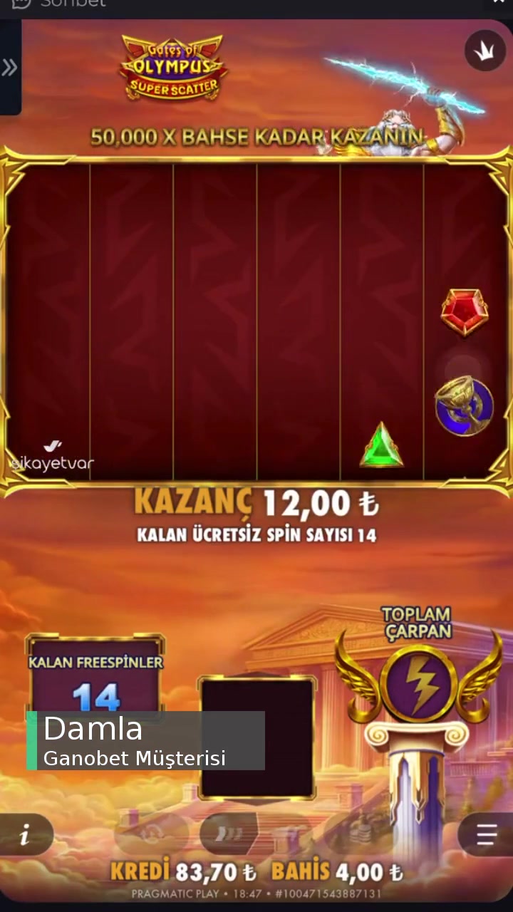 Ganobet Pragmatic Play Lisanssız Oyunlar, Ödeme Yok videonun kapak resmi