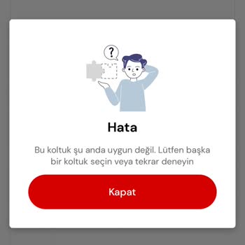 Passo Bilet Alımında Sürekli Sistem Hatası Ve Mağduriyet