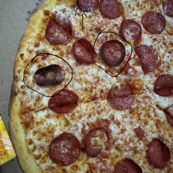 Yanmış Pizza Ve Yağlı Patatesler İçin İade Reddiyle Mağdur Oldum