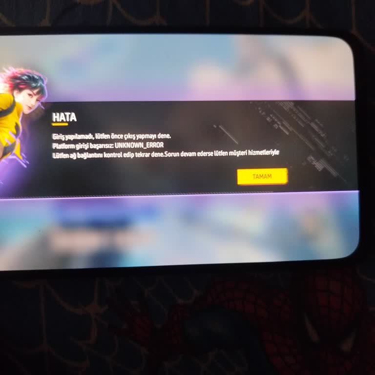 Free Fire Hesabına Girişte Sürekli Ağ Hatası