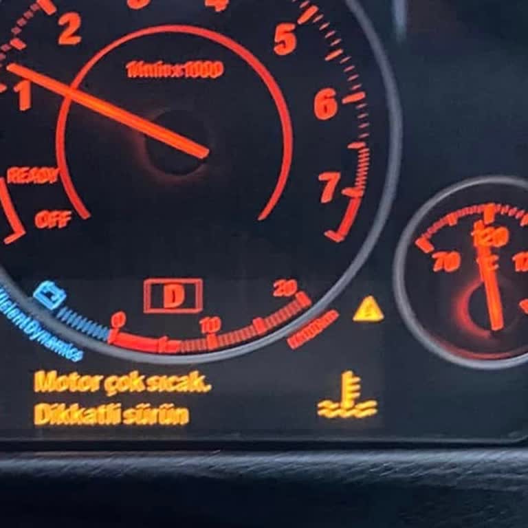 BMW 320i Modelinde Sürekli Motor Sıcaklığı Uyarısı Çözüm Bulunamıyor