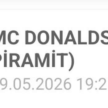 Antalya Piramit McDonald’s Şubesinde Sipariş Gecikmesi Ve Eksik Teslim Yönetim Kaosu