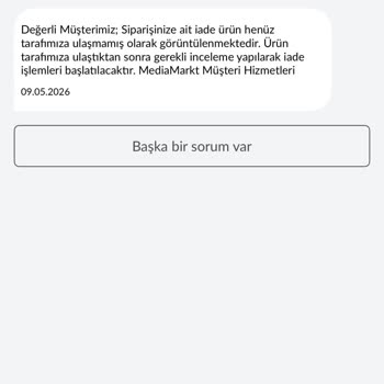 Pazarama Teslim Edildiği Halde İade Onayı Bekleniyor