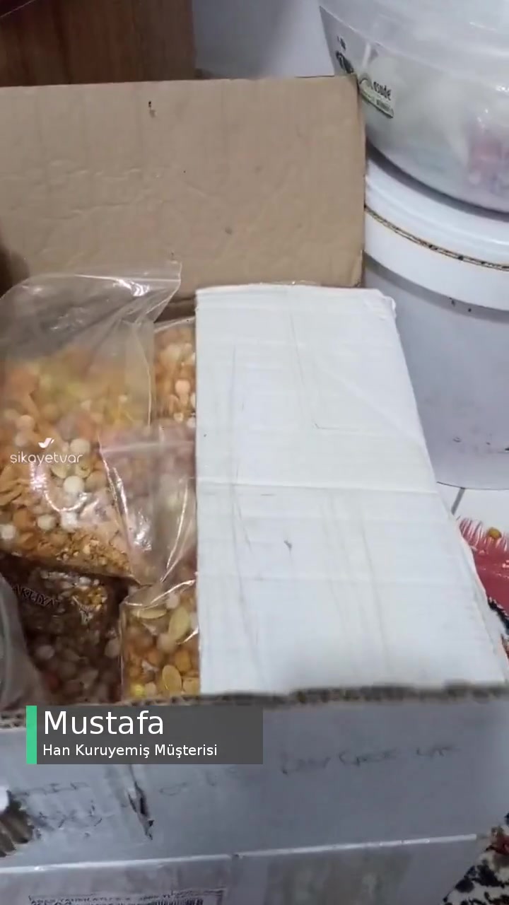 Han Kuruyemiş Kına Çerezi Gibi Ürün Göndermiş! videonun kapak resmi