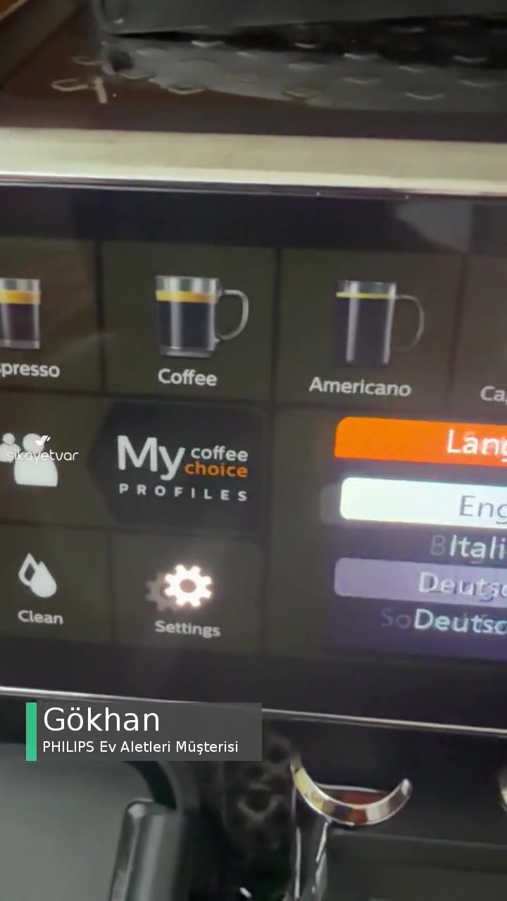 Philips 5441 Kahve Makinesi Dil Desteği Yok videonun kapak resmi