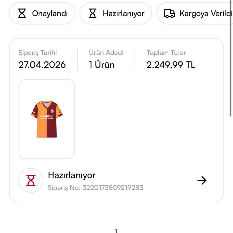 Sipariş Durumu Hazırlanıyor Kaldı Müşteri Hizmetinden Net Bilgi Bekliyorum