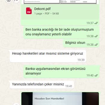 Saraybuket.com İkinci Ödeme İstedi ve Engelledi