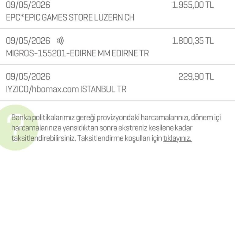 Enpara Kredi Kartımdaki İzinsiz Pull & Bear Harcaması Derhal İptal Edilsin