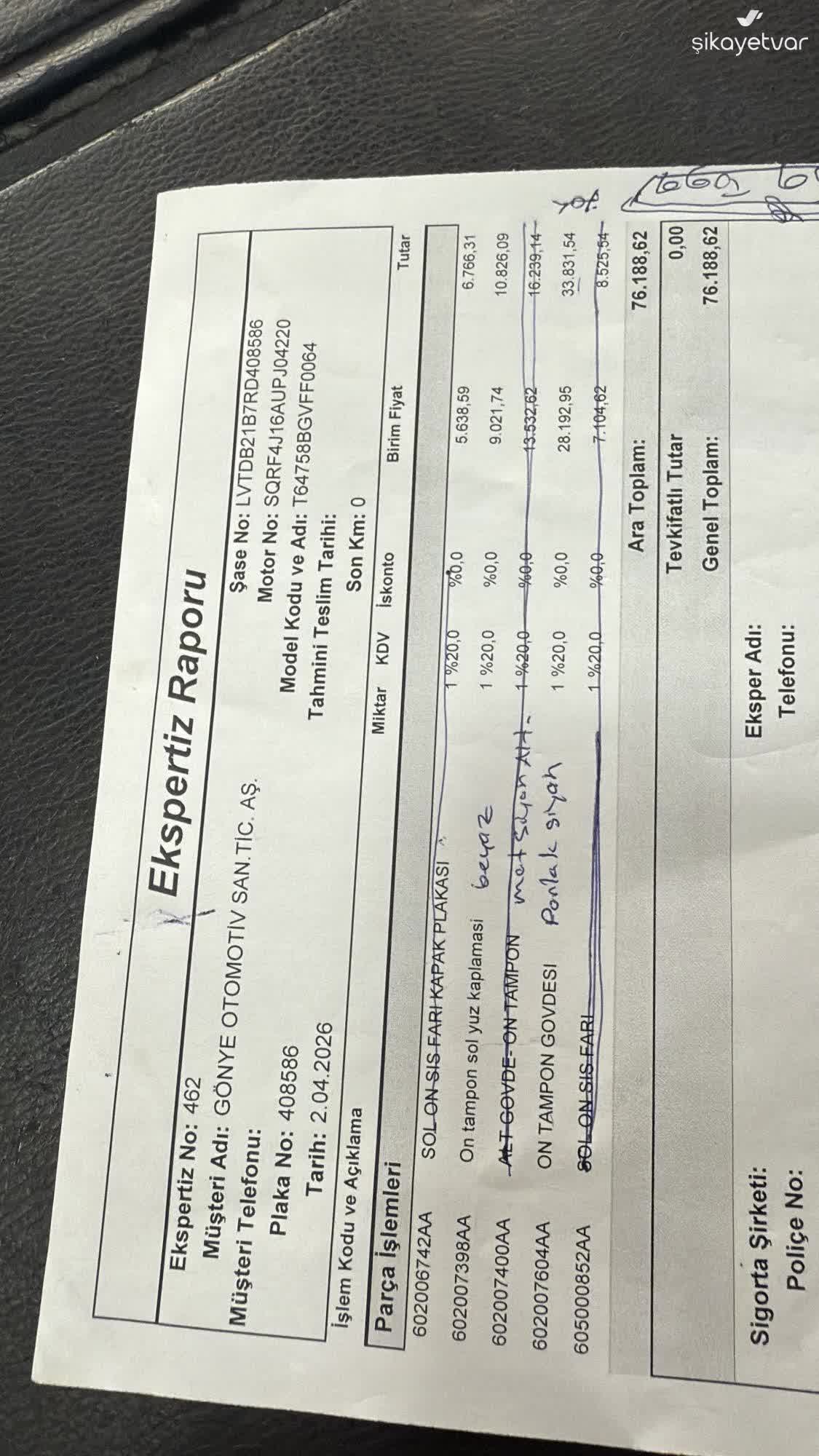 Chery Parça Tesliminde 40 Gün Gecikme Ve Servis Cevapsızlığı