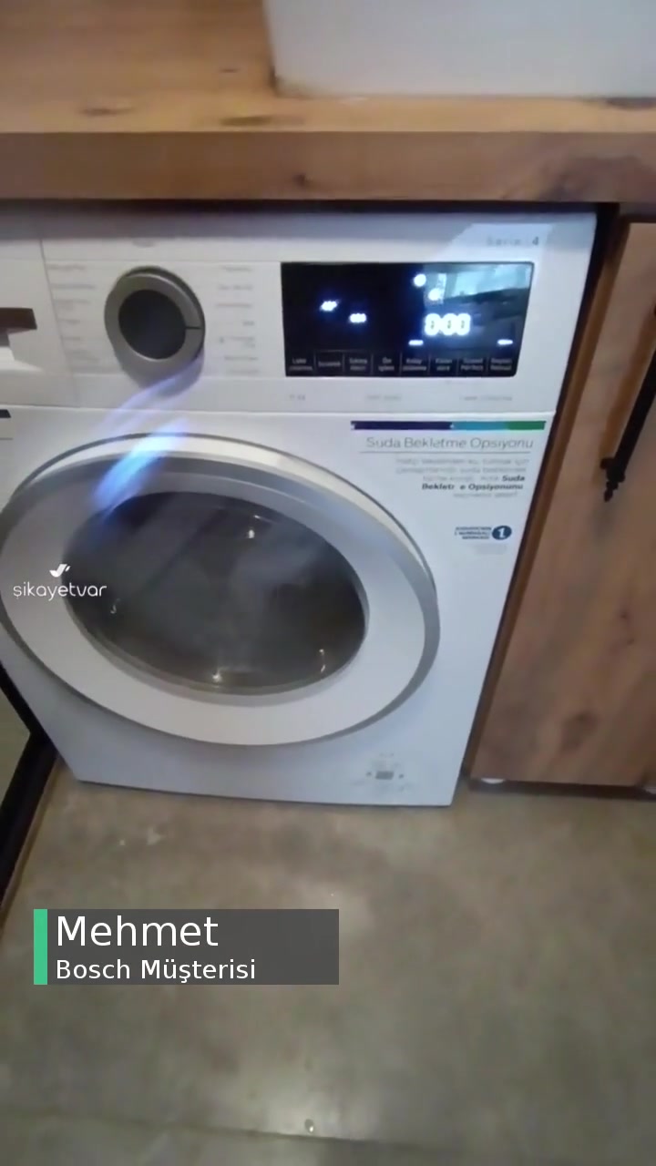 Bosch Serie 4 Çamaşır Makinesi Tam Bir Pişmanlık, Servis İş Bilmezliği! videonun kapak resmi