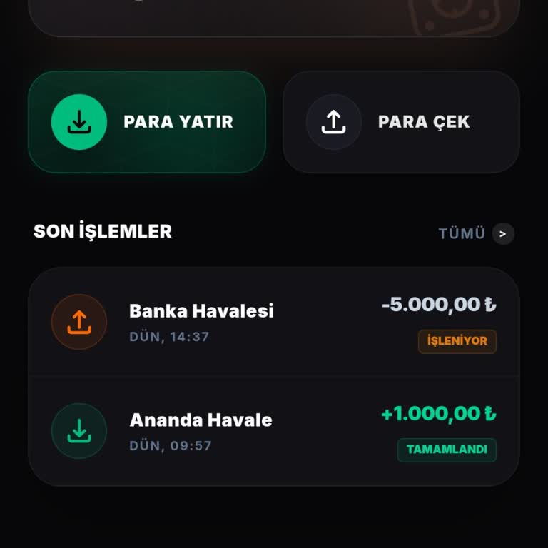 Yatırdığım 1.000 TL’ye 5.000 TL Kazanç Sözünün Tutulmaması Ve Canlı Destek Hattının Kesilmesi