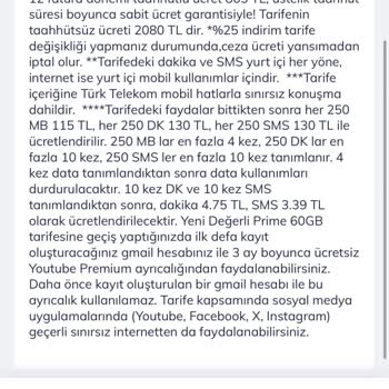 Taahhüt Yenilemem Görmezden Gelindi Ve Yüksek Faturam Oluştu