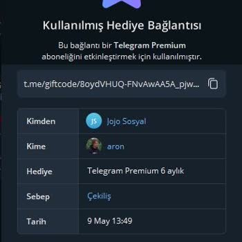 Telegram Kanalı Çekilişinde Kazandığım 50.000 TL Bonus Haksız Şekilde Silindi