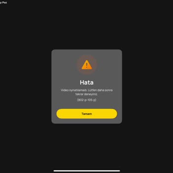 Turkcell TV+ Hizmeti Tablet'de Çalışmıyor Çözüm İçin Acil Talep