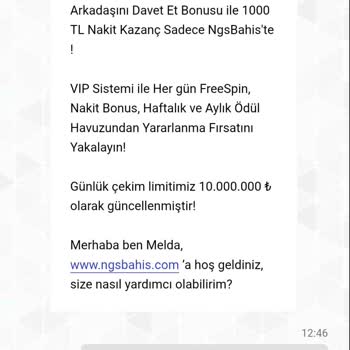Ngs Bahis'te 6.300 TL Çekim Talebimin Gecikmesi Ve İptal Edilmesi
