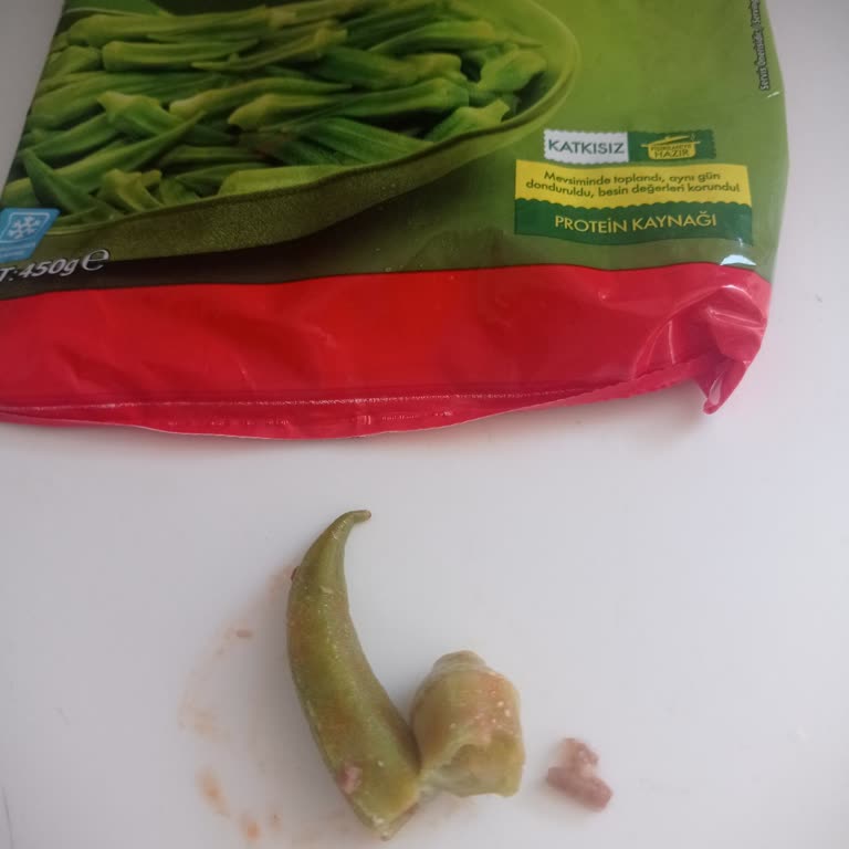 Superfresh Dondurulmuş Sivri Bamya Ürününde Kurt Tespiti Ve Hijyen Endişesi