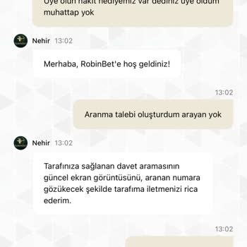 Robinbet Telefonla Söz Verdiği Nakit Yüklemesini Yapmadı Ve Verilerim Güvende Değil