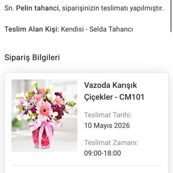 Sipariş Edilen Çiçek Aranjmanı Görseldekiyle Uyuşmuyor Ve Müşteri Hizmetleri Yanıtsız