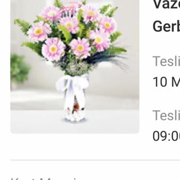 Sipariş Edilen Pembe Çiçek Yerine Solmuş Beyaz Çiçek Gönderildi, Firma İletişim Sağlanamıyor
