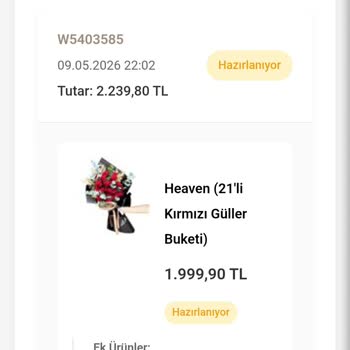 Ankara Sincan’da Anneler Günü Teslimatı Gecikti Ve İletişimsizlik Yaşandı