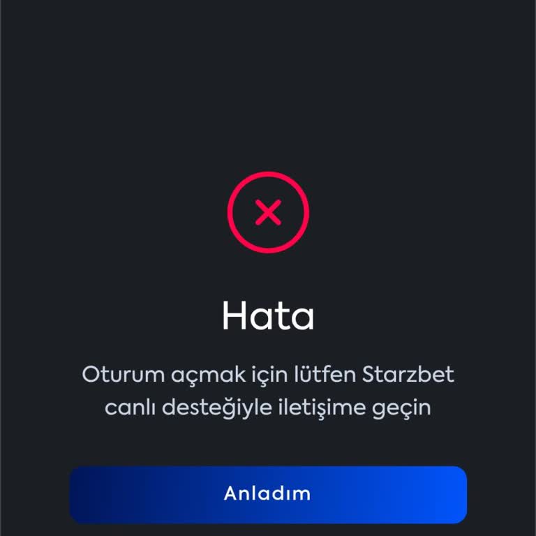 Starzbet Hesabım Kapatıldı, Kazancım Ödenmedi, Çapraz Bahis Suçlaması Asılsız
