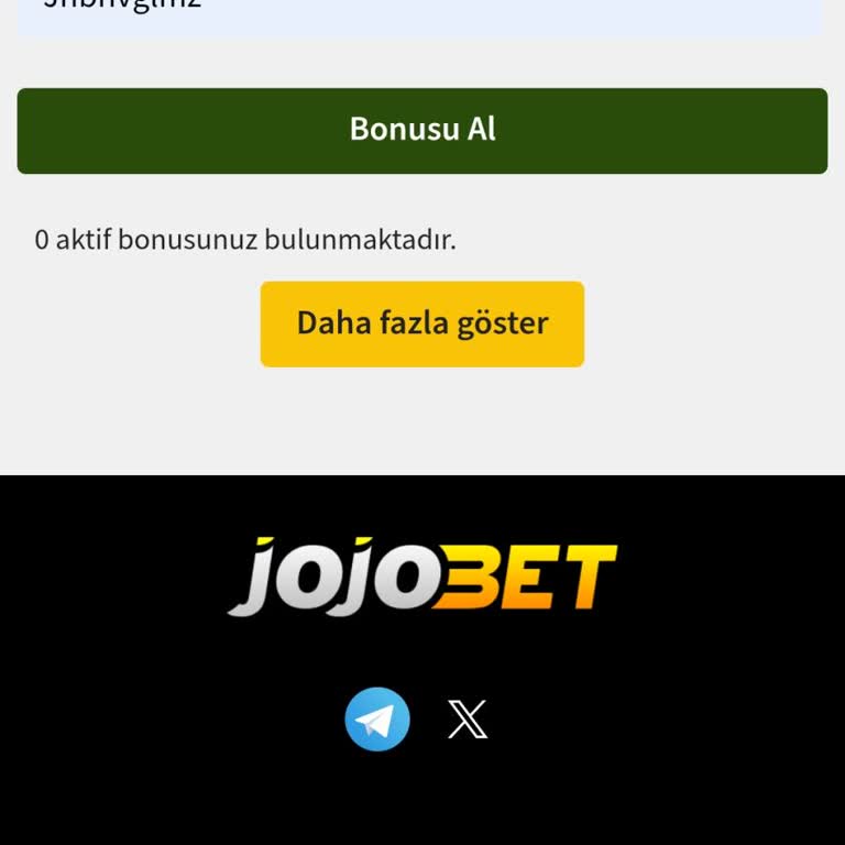 Jojobet Bonus İptali Ve Açıklama Eksikliği Nedeniyle 50 Bin Tl Kayıp Mağduriyetim