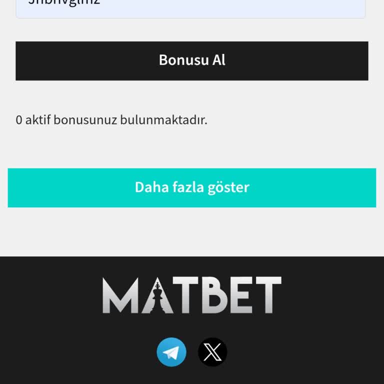 Matbet’te Bonus Haklarım Sebepsiz Kapatıldı, Açıklama Bekliyorum