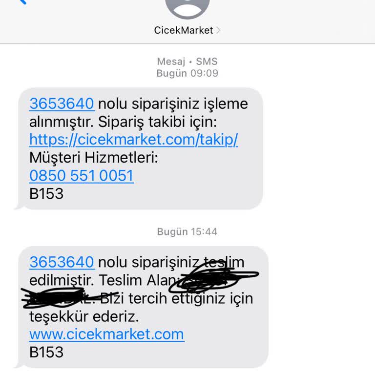 Teslim Edildi Göstergesi Yanlış, Çiçekler Ulaşmadı Ve Müşteri Hizmetleri Yanıtsız