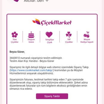 Teslim Edilmemiş Siparişin Teslim Edildi Gösterilmesi Ve Yanıtsız Müşteri Hizmeti