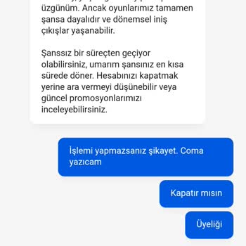 Orisbet’in Bonus Sözünü İhlali Ve Hesap Kapatma Talebimin Reddine Şikayet