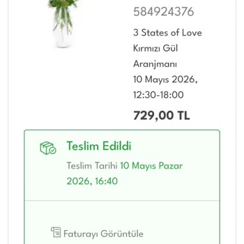 Teslim Edilmemiş Anneler Günü Çiçekleri Ve Yanıltıcı Teslimat Durumu