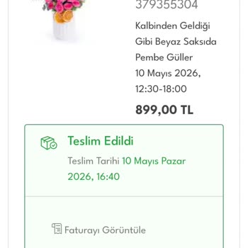 Teslim Edilmemiş Anneler Günü Çiçekleri Ve Yanıltıcı Teslimat Durumu