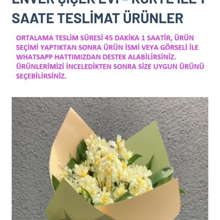 Envercicek.com WhatsApp Üzerinden Verilen Çiçek Siparişi Teslim Edilmedi, 850 TL İadesi Bekleniyor