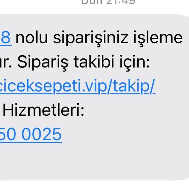 Ciceksepeti.vip Teslim Edilmemiş Anneler Günü Çiçeği ve Müşteri Hizmetine Ulaşılamaması