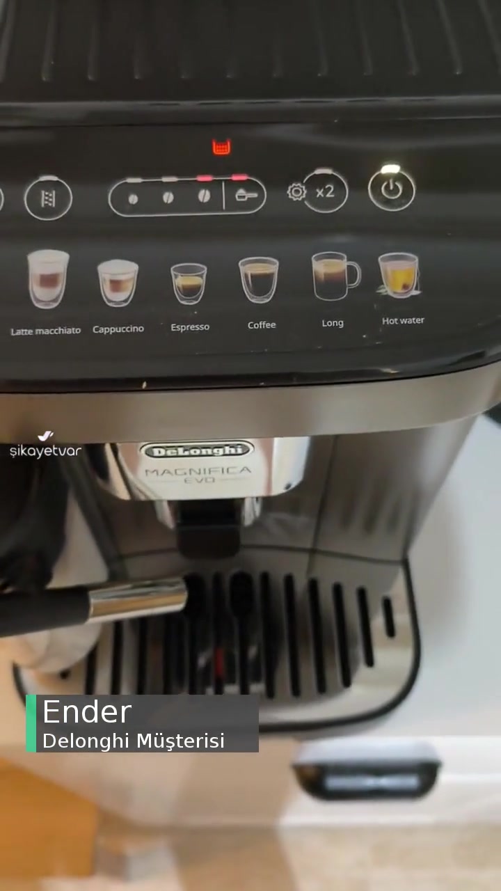 Delonghi Çözüm Yolları İçin Yardımcı Olursanız Sevinirim videonun kapak resmi