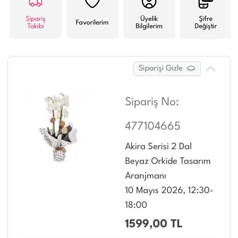 Anneler Günü Çiçeği Siparişi Teslim Edilmedi