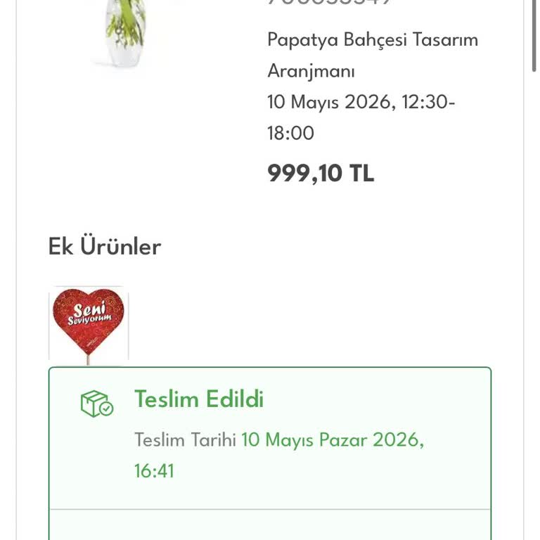 Teslim Edilmemiş Aynı Gün Çiçek Siparişi Ve Müşteri Hizmetlerine Ulaşılamama